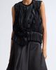 Comme des Garçons Comme des Garçons Pleated Stretch Velour Tank - 1