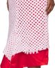 Comme des Garçons Comme des Garçons Red & Pink Tulle Braided Mesh Midi Skirt - 3
