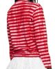 Comme des Garçons Comme des Garçons Red Cotton Jersey Stripe Garment Treated T-Shirt - 3