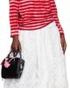 Comme des Garçons Comme des Garçons Red Cotton Jersey Stripe Garment Treated T-Shirt - 4