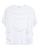 Comme des Garçons Comme des Garçons Ruched Velour T-Shirt - 2