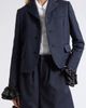 Comme des Garçons Comme des Garçons Ruffle Cuff Gabardine Blazer - 1