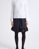 Comme des Garçons Comme des Garçons Ruffle Cuff Long Sleeve Cotton Top - 2