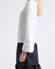 Comme des Garçons Comme des Garçons Ruffle Cuff Long Sleeve Cotton Top - 4