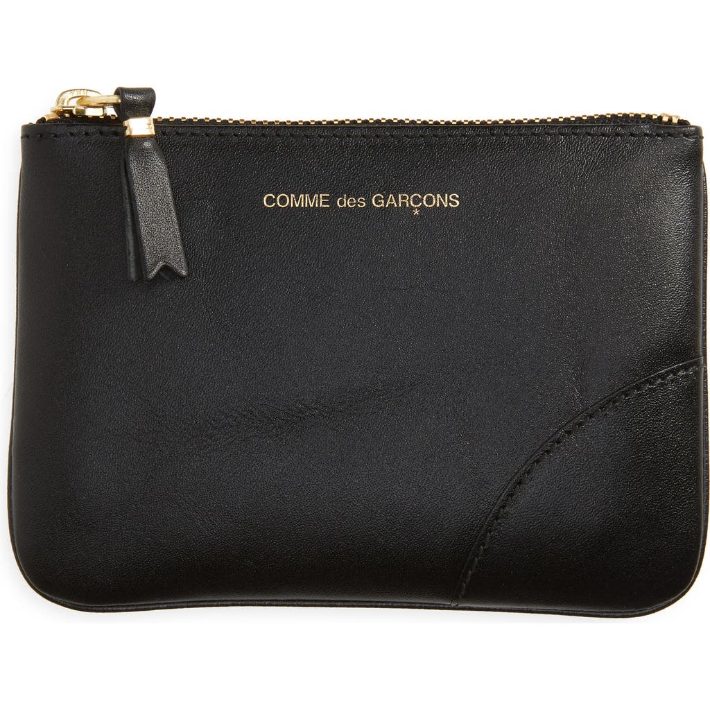 Comme des Garçons Comme des Garçons Small Classic Leather Zip-Up Pouch