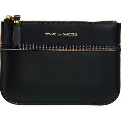 Comme des Garçons Comme des Garçons Triple Stitch Leather Zip Pouch