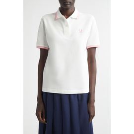 Comme des Garçons Comme des Garçons x Fred Perry Tipped Cotton Piqué Polo