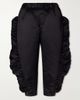 COMME des GARÇONS Cropped ruffled satin slim-fit capri pants - 1