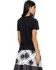 Comme des Garçons Girl Comme des Garçons Girl Black & White Gather Tape Decoration T-shirt - 3
