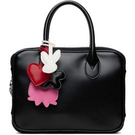Comme des Garçons Girl Comme des Garçons Girl Black Faux Leather Keychain Bag