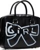 Comme des Garçons Girl Comme des Garçons Girl Black Painted Bag - 2