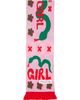 Comme des Garçons Girl Comme des Garçons Girl Pink Knitted Stole Scarf - 1