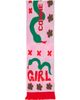 Comme des Garçons Girl Comme des Garçons Girl Pink Knitted Stole Scarf - 2