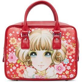 Comme des Garçons Girl Comme des Garçons Girl Red Takahashi Makoto Printed Bag