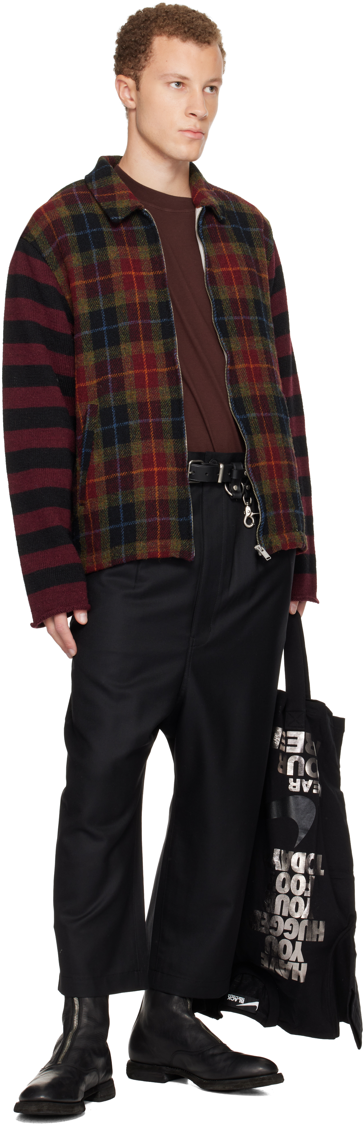 Comme des Garçons Homme - Black Steer Oil Smooth 30Mm Belt