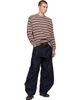 Comme des Garçons Homme Comme des Garçons Homme Brown Cotton Jersey Stripe T-shirt - 4