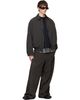 Comme des Garçons Homme Comme des Garçons Homme Brown Herringbone Stripe Jacket - 4