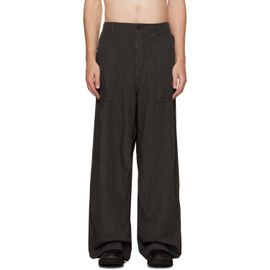 Comme des Garçons Homme Comme des Garçons Homme Brown Herringbone Stripe Trousers