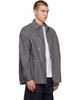 Comme des Garçons Homme Comme des Garçons Homme Gray Check Triple Layers Laminated Shirt - 2