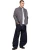 Comme des Garçons Homme Comme des Garçons Homme Gray Check Triple Layers Laminated Shirt - 4