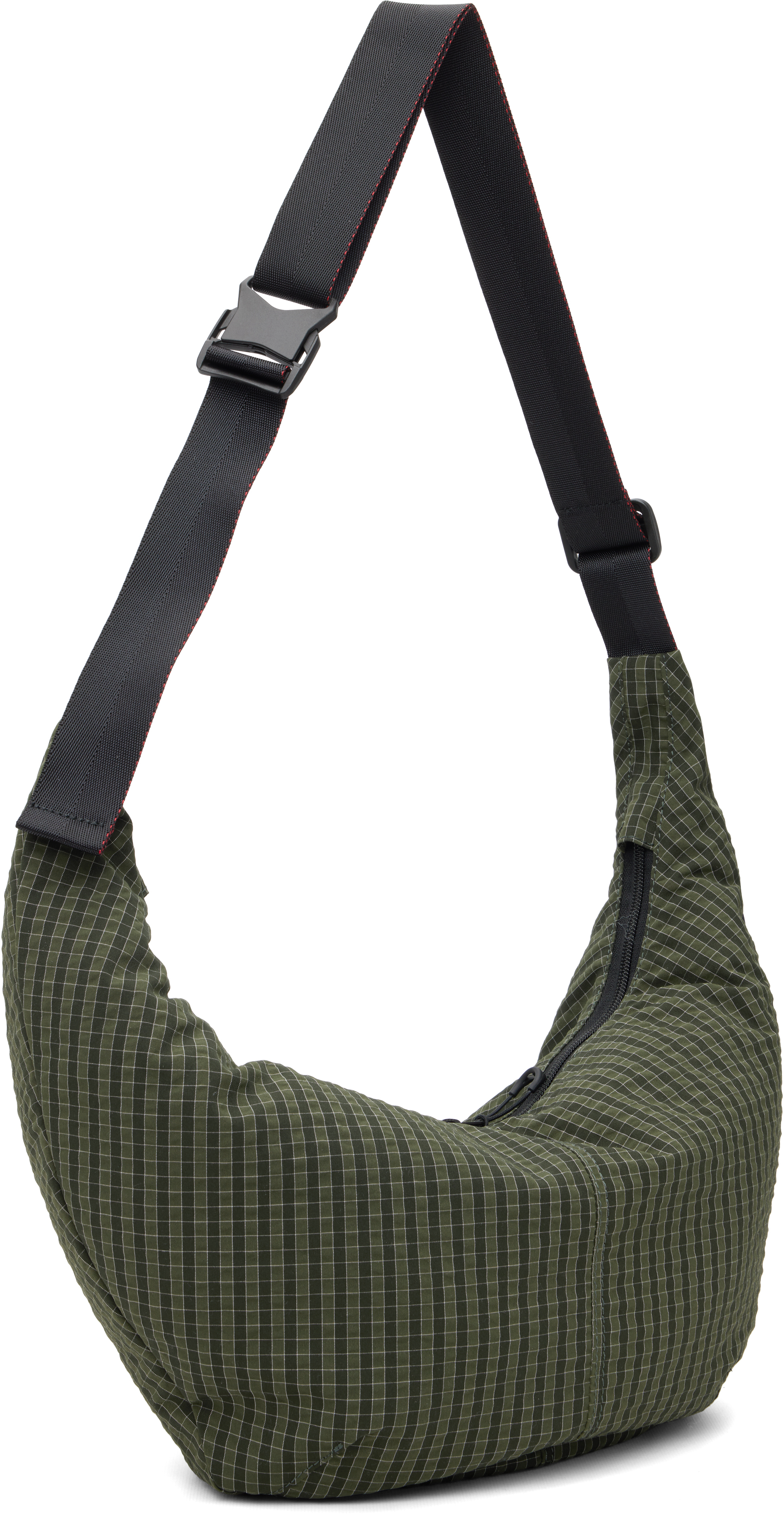 Comme des Garçons Homme - Green Grid Check Pattern Bag