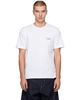 Comme des Garçons Homme Comme des Garçons Homme White 'Homme' Chest Logo Cotton T-shirt - 1