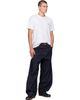 Comme des Garçons Homme Comme des Garçons Homme White 'Homme' Chest Logo Cotton T-shirt - 4