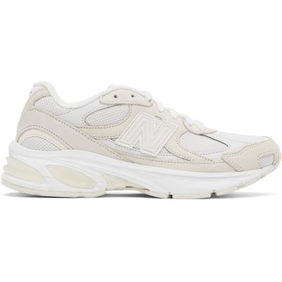 Comme des Garçons Homme Comme des Garçons Homme White New Balance Edition 2010V Sneakers