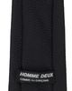 Comme des Garçons Homme Deux Comme des Garçons Homme Deux Black Silk Herringbone Tie - 2