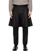 Comme des Garçons Homme Plus Comme des Garçons Homme Plus Black Blight Satin Trousers - 1
