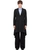 Comme des Garçons Homme Plus Comme des Garçons Homme Plus Black Dobby Cloth Coat - 1
