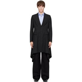 Comme des Garçons Homme Plus Comme des Garçons Homme Plus Black Dobby Cloth Coat