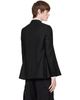 Comme des Garçons Homme Plus Comme des Garçons Homme Plus Black Dobby Cloth H Type Blazer - 3