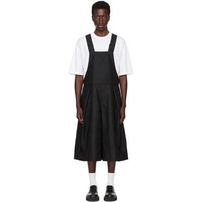 Comme des Garçons Homme Plus Comme des Garçons Homme Plus Black Dobbycloth Romper