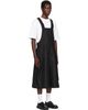 Comme des Garçons Homme Plus Comme des Garçons Homme Plus Black Dobbycloth Romper - 2