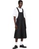 Comme des Garçons Homme Plus Comme des Garçons Homme Plus Black Dobbycloth Romper - 4