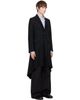 Comme des Garçons Homme Plus Comme des Garçons Homme Plus Black Gabardine Thick Coat - 2