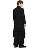 Comme des Garçons Homme Plus Comme des Garçons Homme Plus Black Gabardine Thick Coat - 3