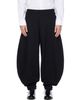 Comme des Garçons Homme Plus Comme des Garçons Homme Plus Black Heavy Kersey Trousers - 1