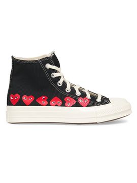 Comme des Garçons PLAY CdG PLAY x Converse Women's Chuck Taylor All Star Heart High-Top Sneakers