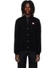 COMME des GARÇONS PLAY COMME des GARÇONS PLAY Black Heart Emblem V-Neck Cardigan - 1