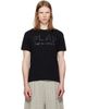 COMME des GARÇONS PLAY COMME des GARÇONS PLAY Black Logo Text T-shirt - 1