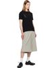 COMME des GARÇONS PLAY COMME des GARÇONS PLAY Black Logo Text T-shirt - 4
