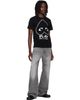 COMME des GARÇONS PLAY COMME des GARÇONS PLAY Black 'PLAY' Logo Print T-shirt - 4
