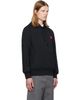 COMME des GARÇONS PLAY COMME des GARÇONS PLAY Black 'Red Emblem Heart' Hoodie - 2