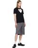 COMME des GARÇONS PLAY COMME des GARÇONS PLAY Black 'Red Emblem White Heart' T-shirt - 4