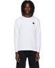 COMME des GARÇONS PLAY COMME des GARÇONS PLAY White Heart Emblem Long Sleeve T-shirt - 1