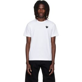 COMME des GARÇONS PLAY COMME des GARÇONS PLAY White Heart Emblem T-shirt