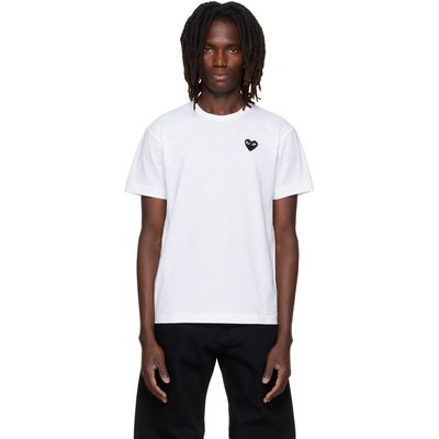 COMME des GARÇONS PLAY COMME des GARÇONS PLAY White Heart Emblem T-shirt