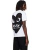 COMME des GARÇONS PLAY COMME des GARÇONS PLAY White Heart Emblem T-shirt - 3